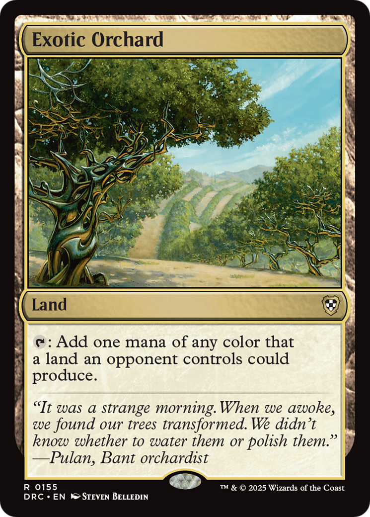 Exotic Orchard [Aetherdrift Commander] | Good Games Cannington