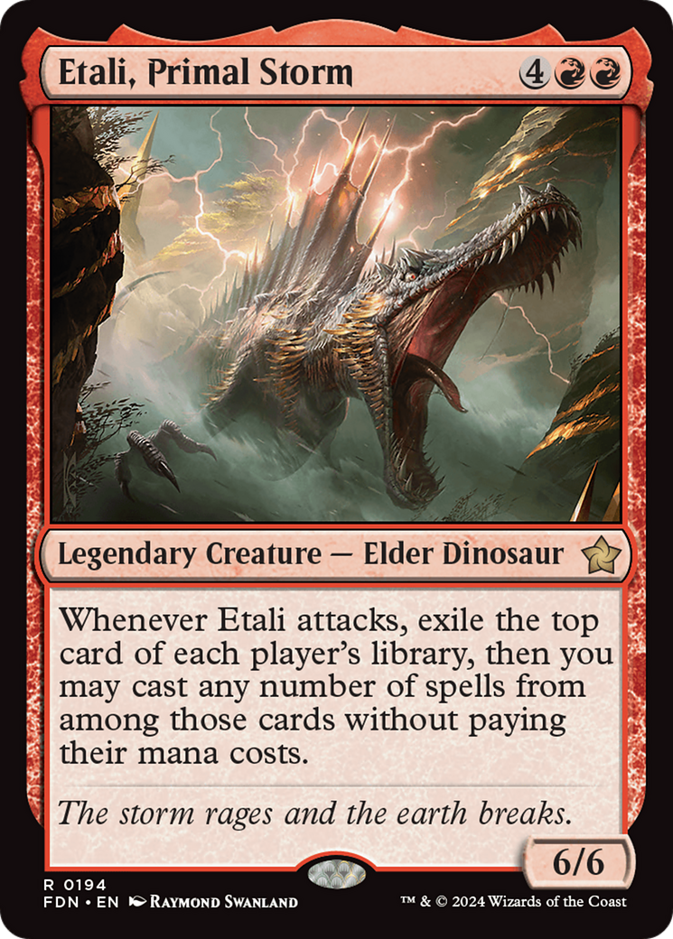 Etali, Primal Storm [Foundations] | Good Games Cannington