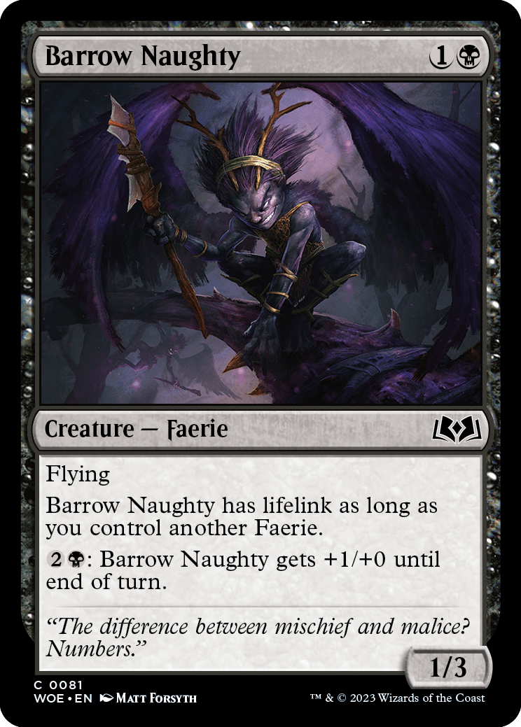 Barrow Naughty [Wilds of Eldraine] | Good Games Cannington