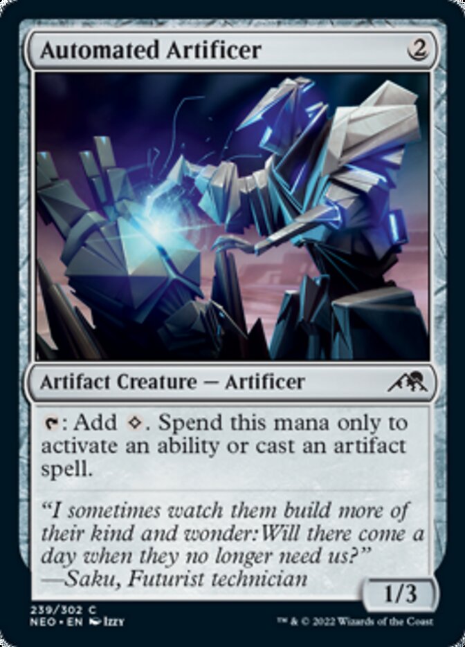 Automated Artificer [Kamigawa: Neon Dynasty] | Good Games Cannington