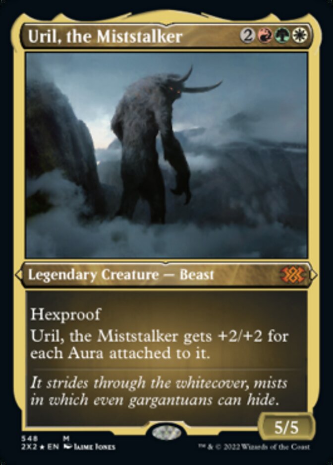 Uril, the Miststalker (Foil Etched) [Double Masters 2022] | Good Games Cannington