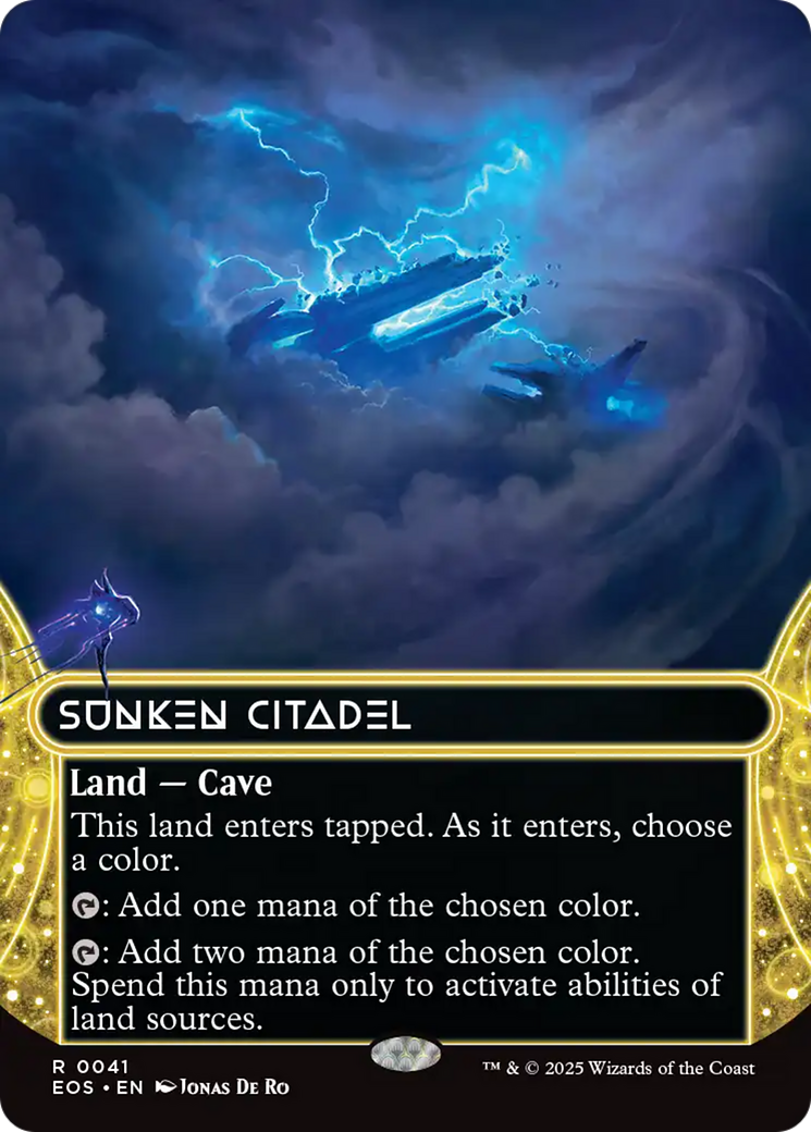 Sunken Citadel (0041) (Borderless) [Edge of Eternities: Stellar Sights] | Good Games Cannington