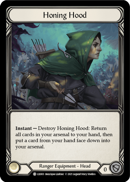 Honing Hood [LXI003] (Tales of Aria Lexi Blitz Deck)  1st Edition Normal | Good Games Cannington
