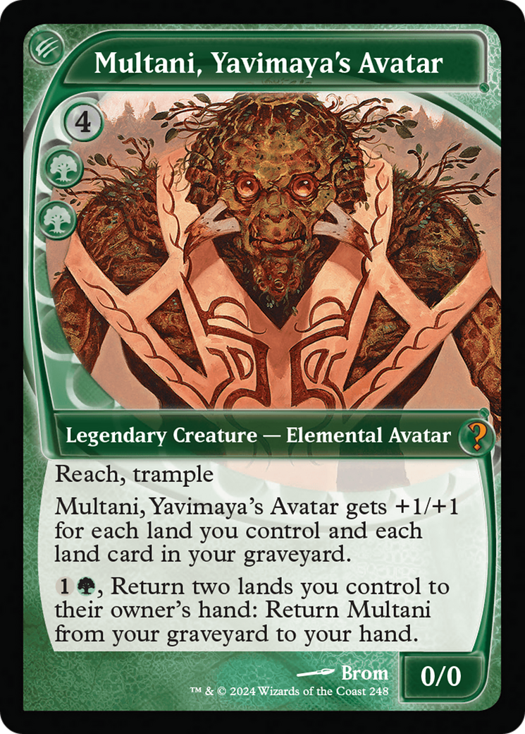 Multani, Yavimaya's Avatar (Future Sight) [Mystery Booster 2] | Good Games Cannington