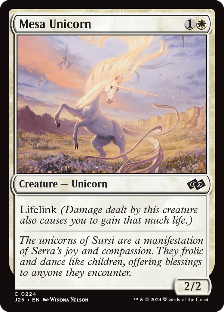 Mesa Unicorn [Foundations Jumpstart] | Good Games Cannington