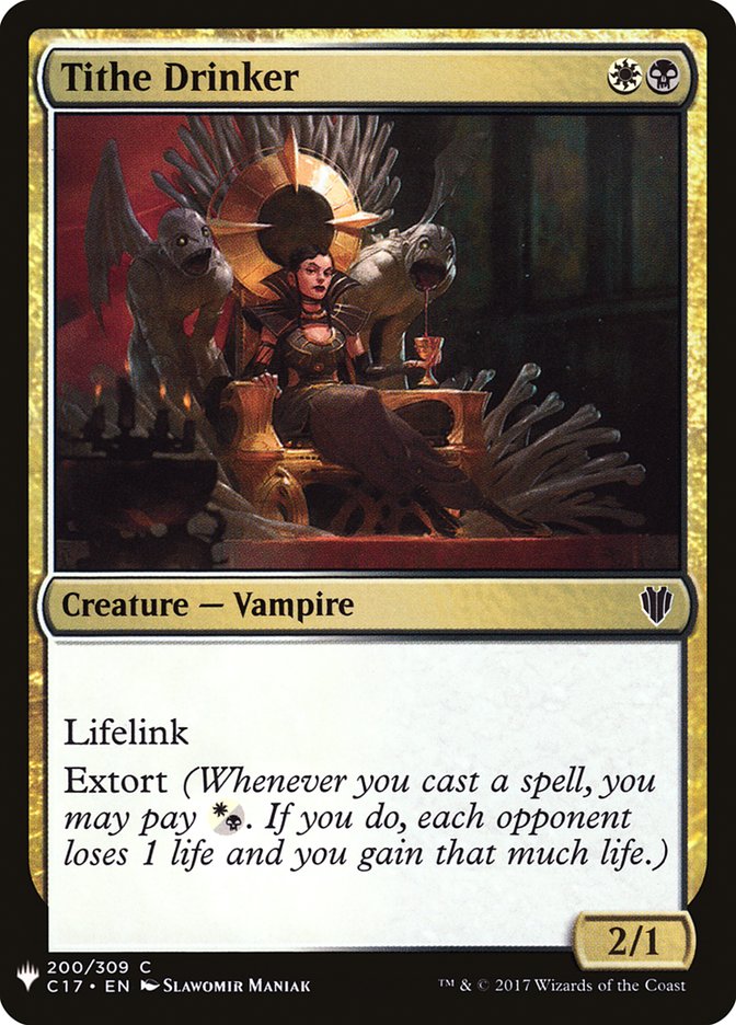 Tithe Drinker [Mystery Booster] | Good Games Cannington