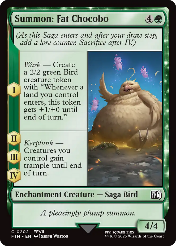 Summon: Fat Chocobo [FINAL FANTASY] | Good Games Cannington