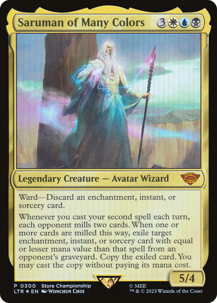 Saruman of Many Colors (Winner) [Store Championships 2023] | Good Games Cannington
