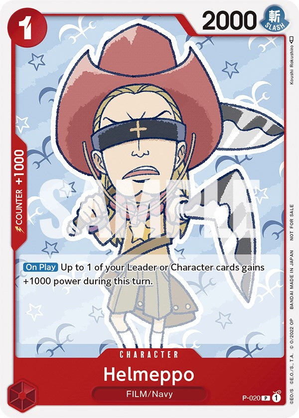 Helmeppo (One Piece Film Red) [One Piece Promotion Cards] | Good Games Cannington