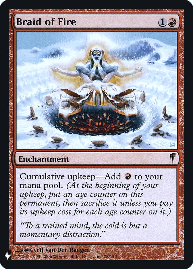 Braid of Fire [Mystery Booster] | Good Games Cannington