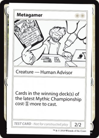 Metagamer (2021 Edition) [Mystery Booster Playtest Cards] | Good Games Cannington