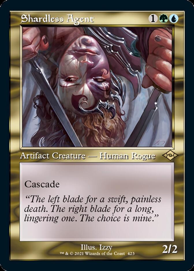 Shardless Agent (Retro Foil Etched) [Modern Horizons 2] | Good Games Cannington