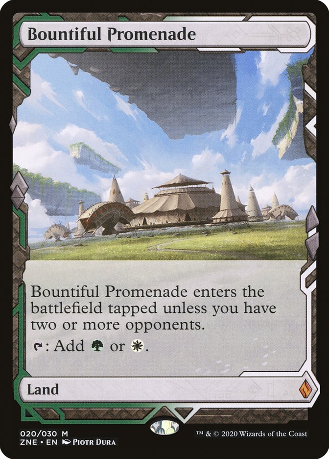 Bountiful Promenade (Expeditions) [Zendikar Rising Expeditions] | Good Games Cannington