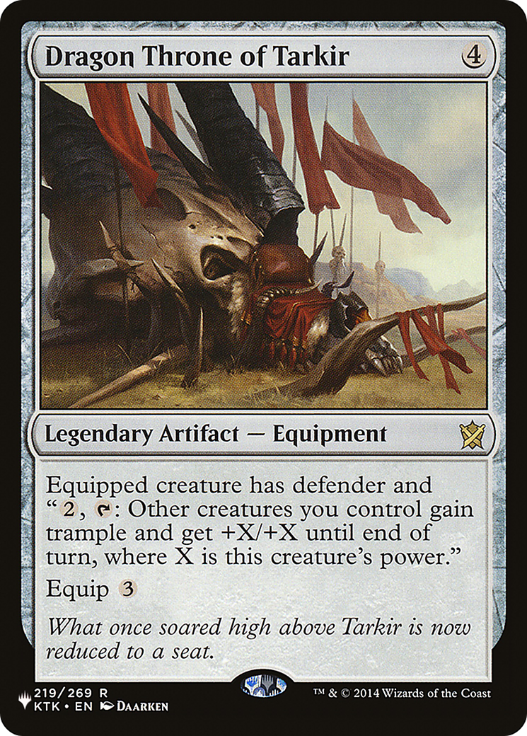 Dragon Throne of Tarkir [The List] | Good Games Cannington