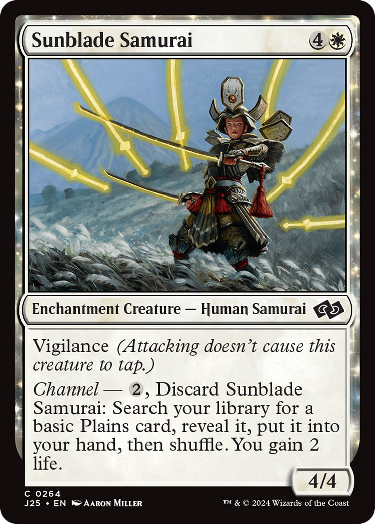 Sunblade Samurai [Foundations Jumpstart] | Good Games Cannington