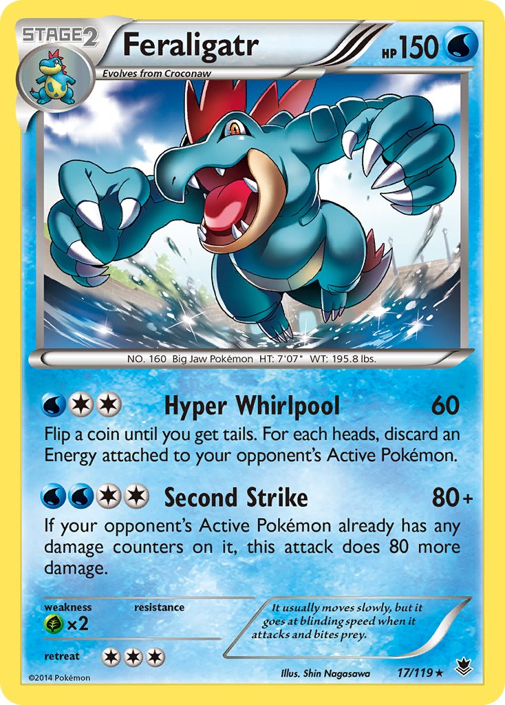 Feraligatr (17/119) [Alternate Art Promos] | Good Games Cannington