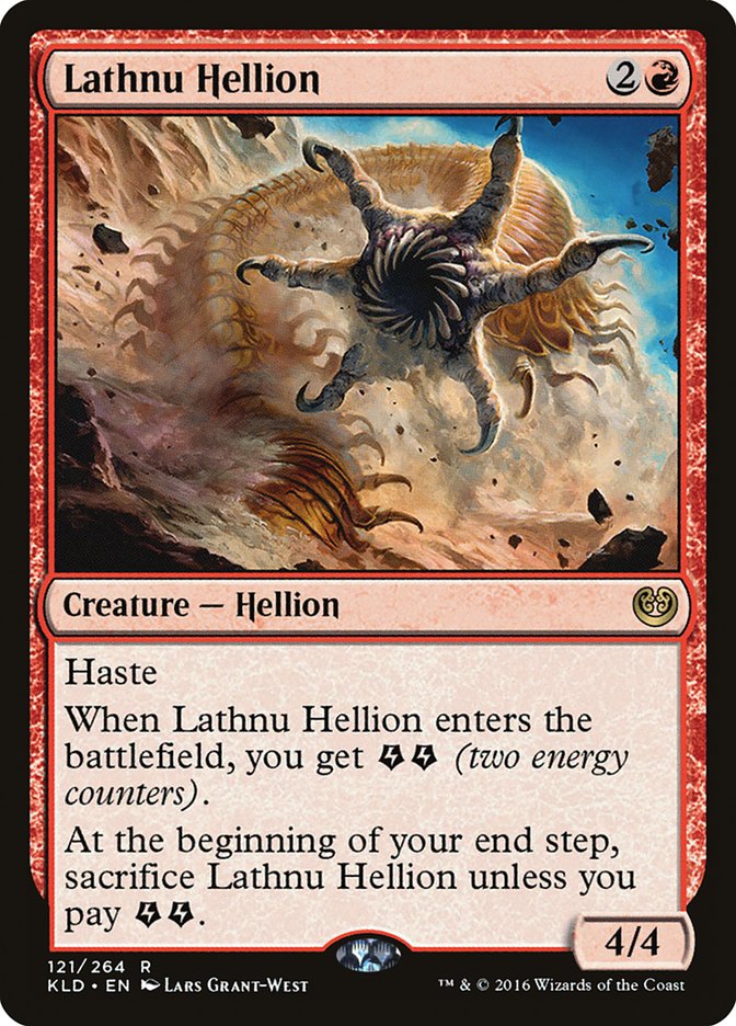 Lathnu Hellion 121 (Kaladesh)  | Good Games Cannington