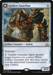 Golden Guardian // Gold-Forge Garrison [Rivals of Ixalan] | Good Games Cannington
