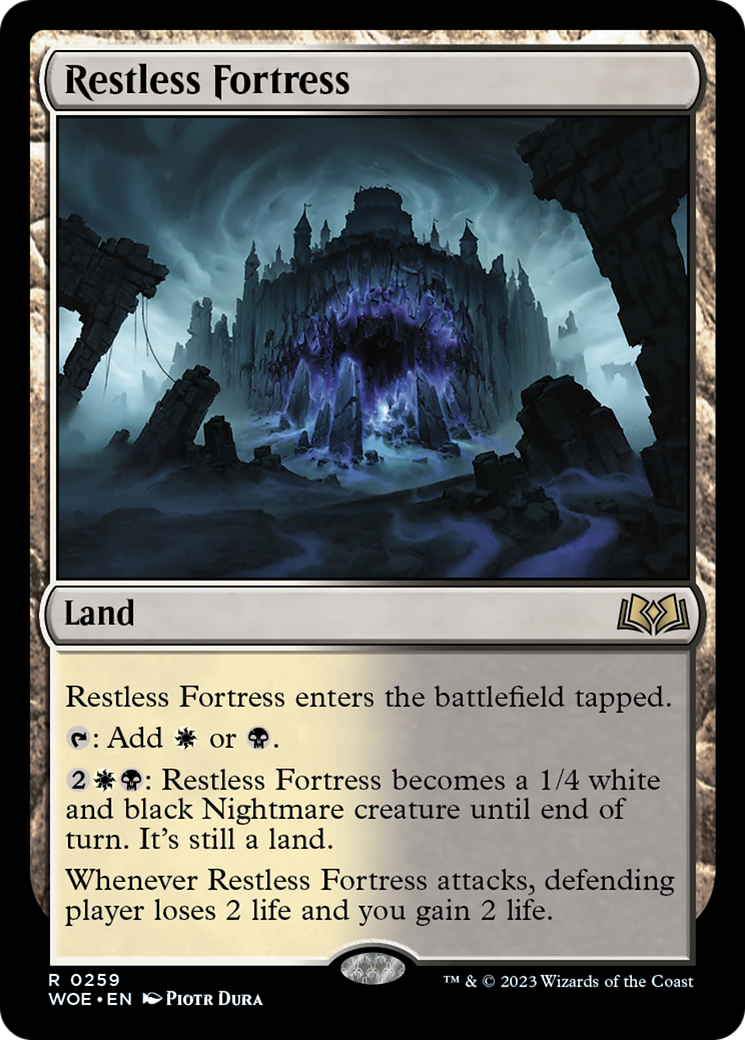 Restless Fortress [Wilds of Eldraine] | Good Games Cannington