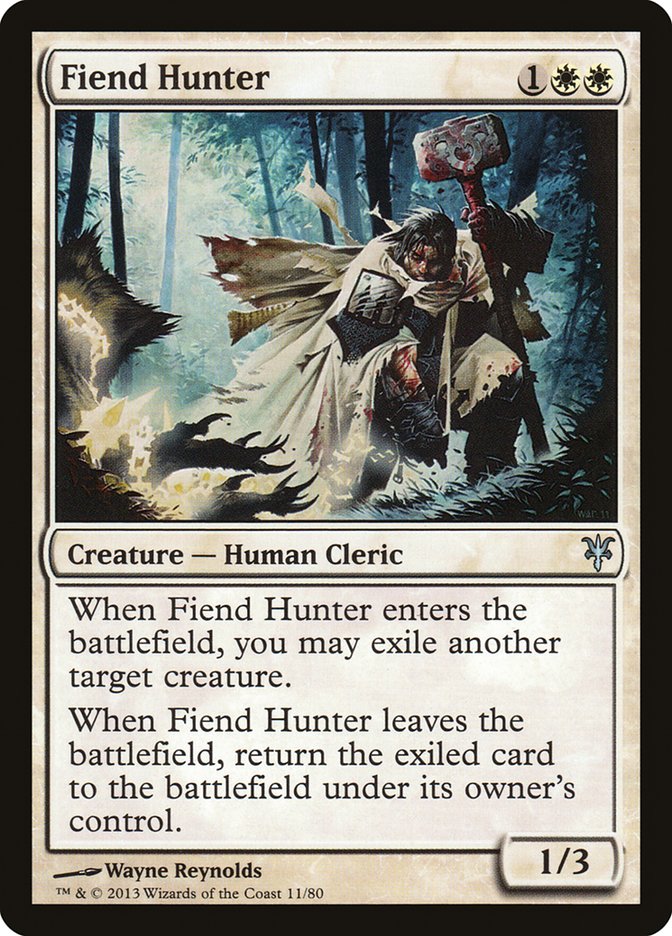 Fiend Hunter [Duel Decks: Sorin vs. Tibalt] | Good Games Cannington