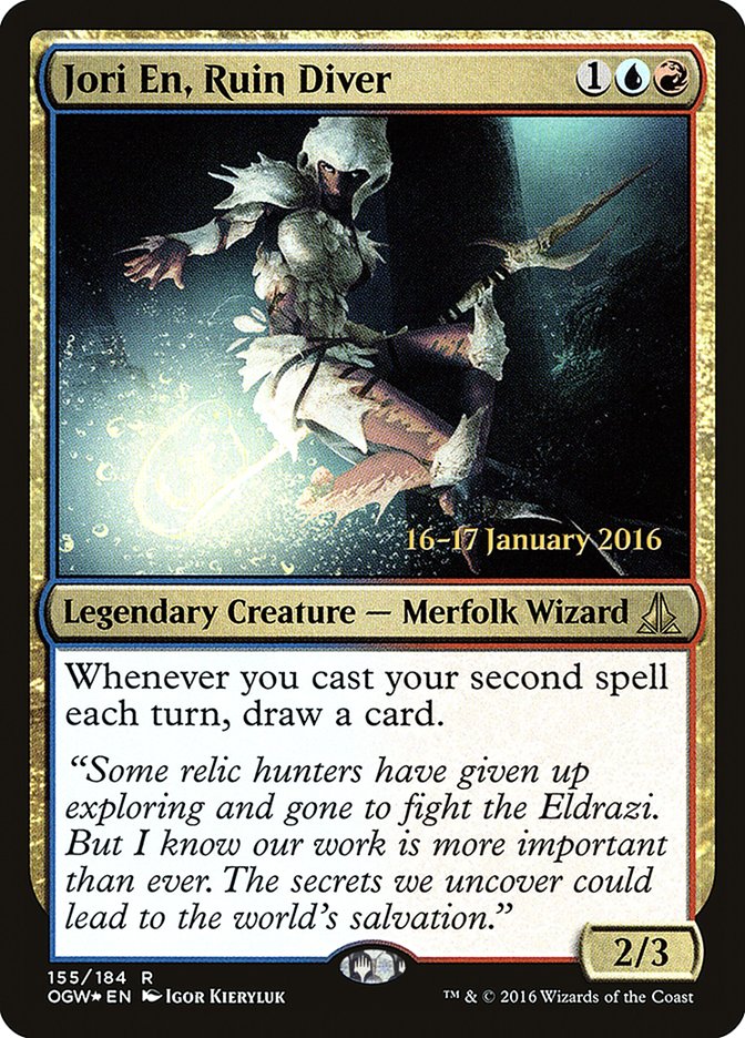 Jori En, Ruin Diver [Oath of the Gatewatch Prerelease Promos] | Good Games Cannington