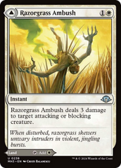 Razorgrass Ambush // Razorgrass Field [Modern Horizons 3] | Good Games Cannington