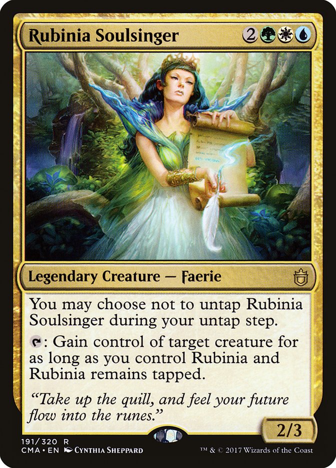 Rubinia Soulsinger 191/320 (Commander Anthology)  | Good Games Cannington