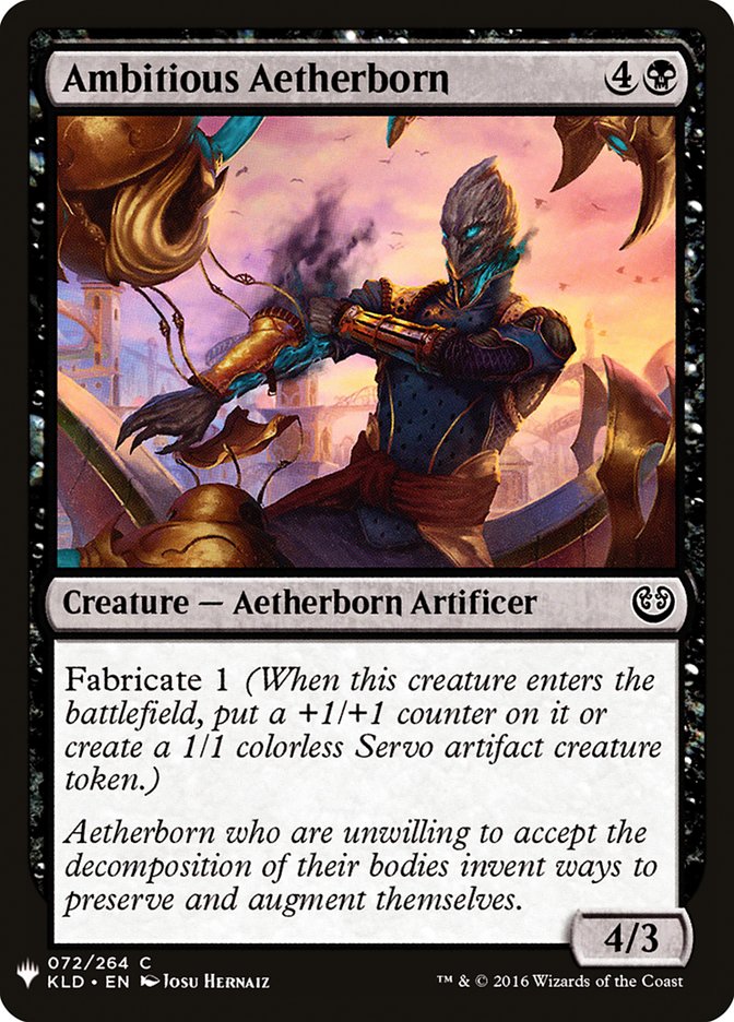 Ambitious Aetherborn [Mystery Booster] | Good Games Cannington