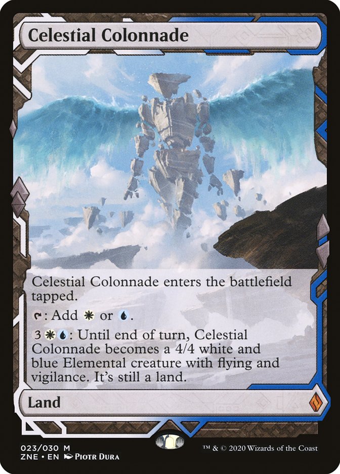 Celestial Colonnade (Expeditions) [Zendikar Rising Expeditions] | Good Games Cannington