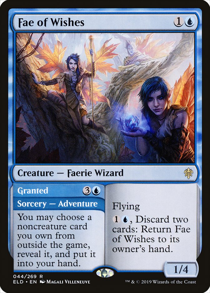 Fae of Wishes // Granted 44 (Throne of Eldraine)  - Foil | Good Games Cannington