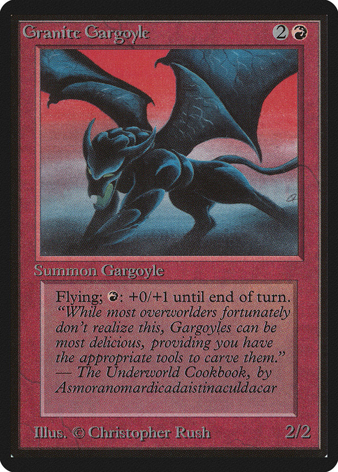 Granite Gargoyle [Beta Edition] | Good Games Cannington