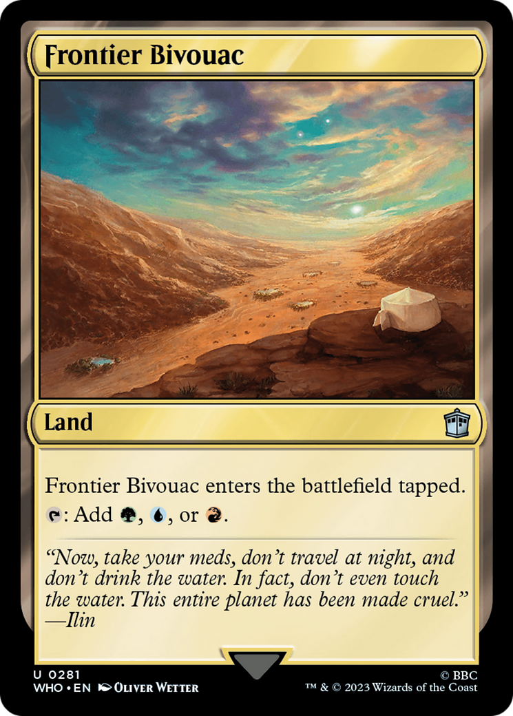 Frontier Bivouac [Doctor Who] | Good Games Cannington