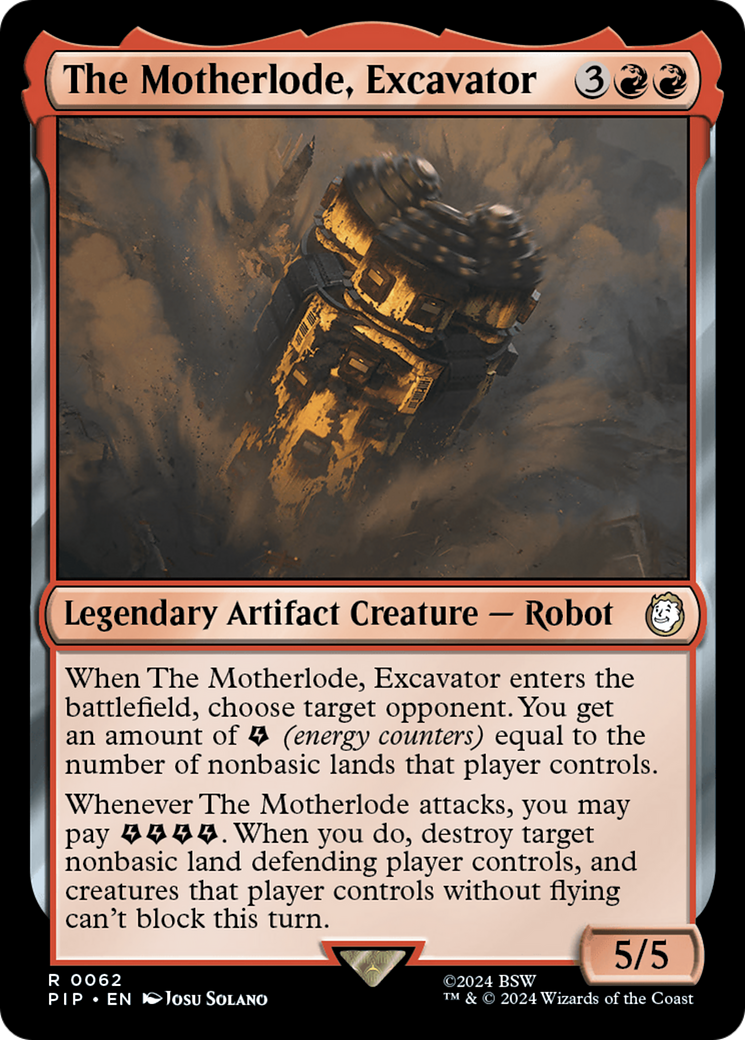The Motherlode, Excavator [Fallout] | Good Games Cannington