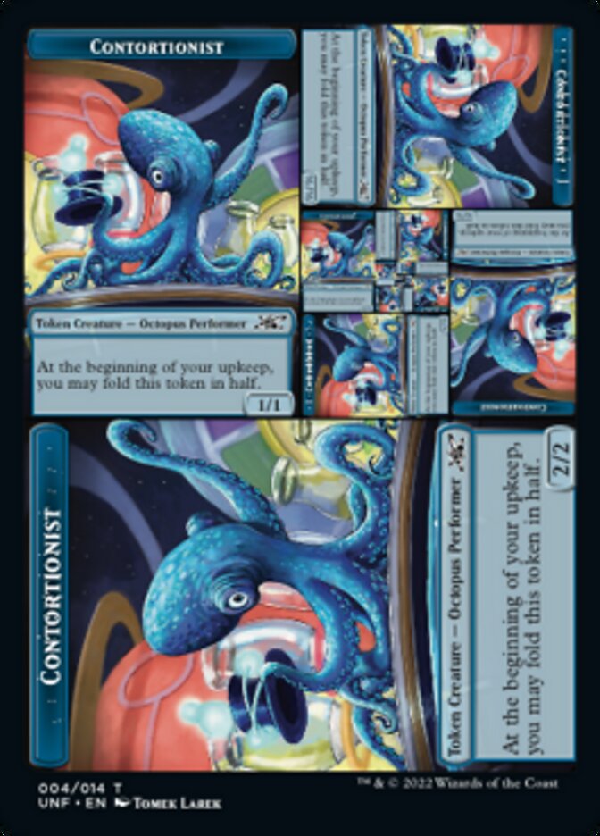 Contortionist Double-Sided Token [Unfinity Tokens] | Good Games Cannington