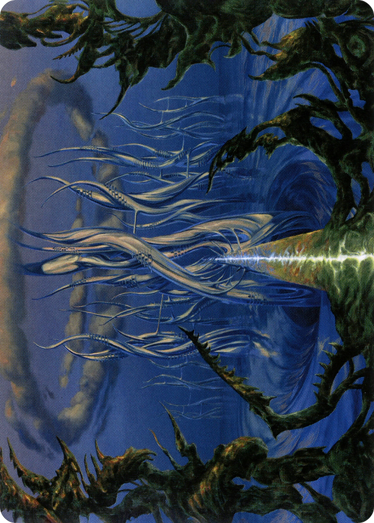 Tanglepool Bridge Art Card [Modern Horizons 2 Art Series] | Good Games Cannington
