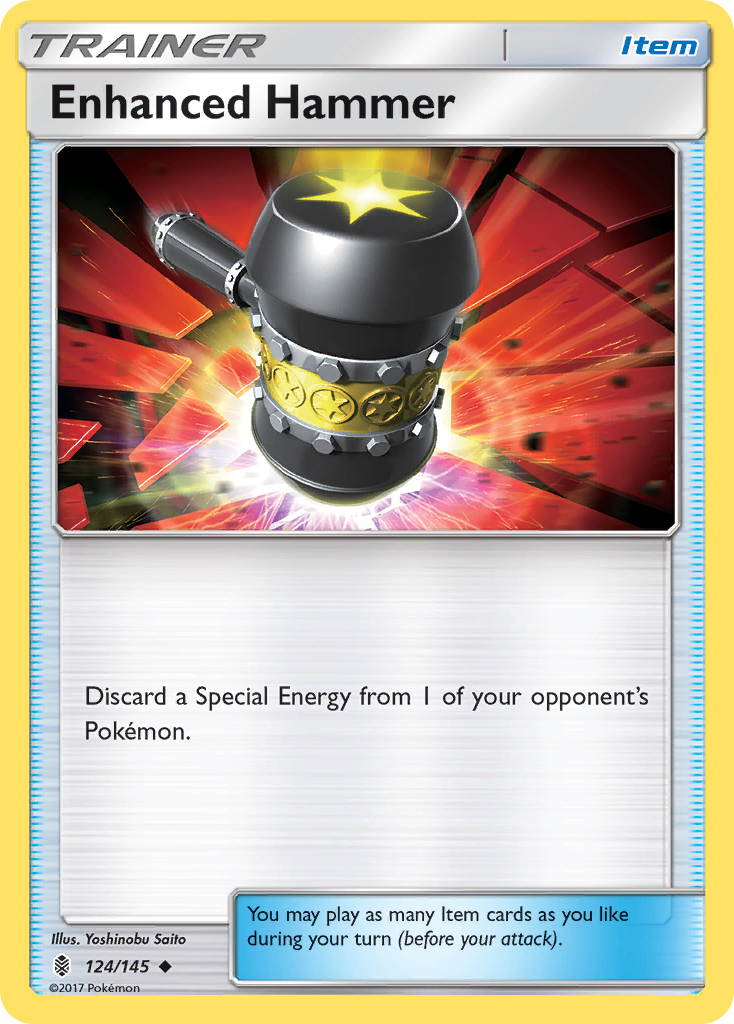 Enhanced Hammer (124/145) [Sun & Moon: Guardians Rising] | Good Games Cannington