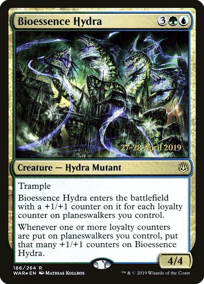 Bioessence Hydra [War of the Spark Prerelease Promos] | Good Games Cannington
