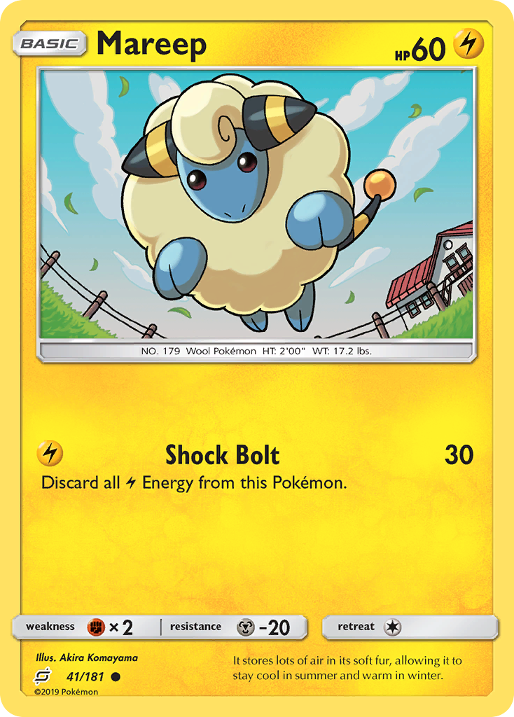 Mareep (41/181) [Sun & Moon: Team Up] | Good Games Cannington