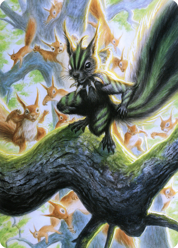 Chatterfang, Squirrel General Art Card (67) [Modern Horizons 2 Art Series] | Good Games Cannington