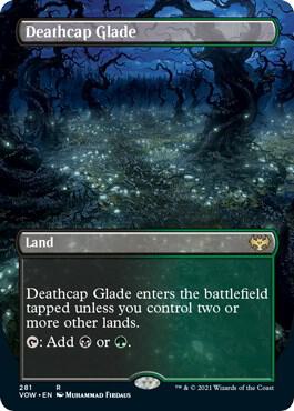 Deathcap Glade Borderless 281 (Innistrad: Crimson Vow)  | Good Games Cannington