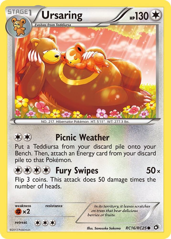 Ursaring RC16/RC25 (Legendary Treasures: Radiant Collection)  - Holofoil | Good Games Cannington
