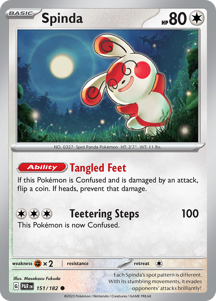 Spinda (151/182) [Scarlet & Violet: Paradox Rift] | Good Games Cannington