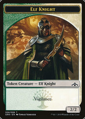 Saproling // Elf Knight Double-Sided Token [Guilds of Ravnica Guild Kit Tokens] | Good Games Cannington