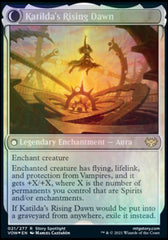 Katilda, Dawnhart Martyr // Katilda's Rising Dawn [Innistrad: Crimson Vow Prerelease Promos] | Good Games Cannington