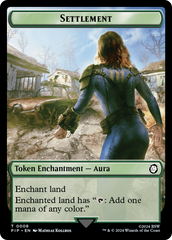 Energy Reserve // Settlement Double-Sided Token [Fallout Tokens] | Good Games Cannington