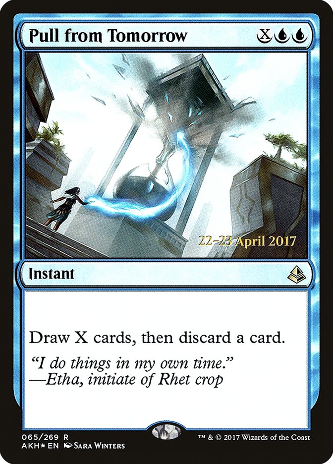 Pull from Tomorrow [Amonkhet Prerelease Promos] | Good Games Cannington