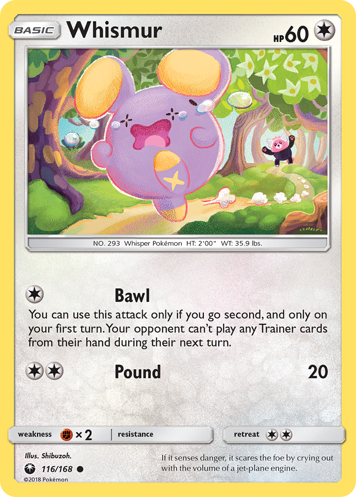 Whismur (116/168) [Sun & Moon: Celestial Storm] | Good Games Cannington