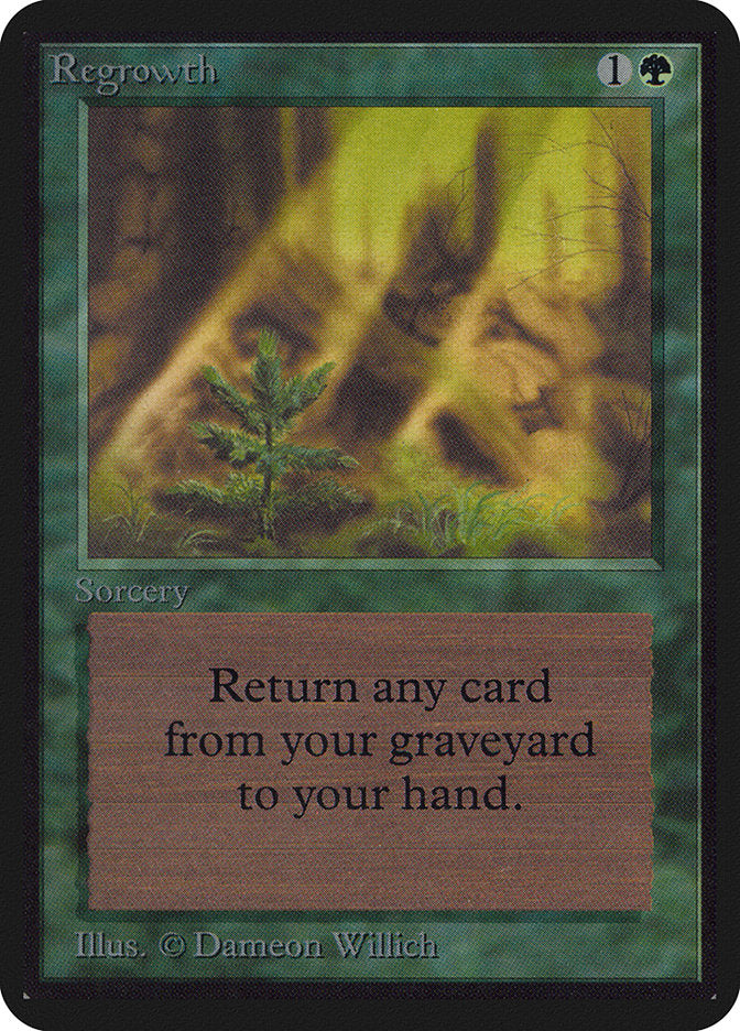 Regrowth [Alpha Edition] | Good Games Cannington