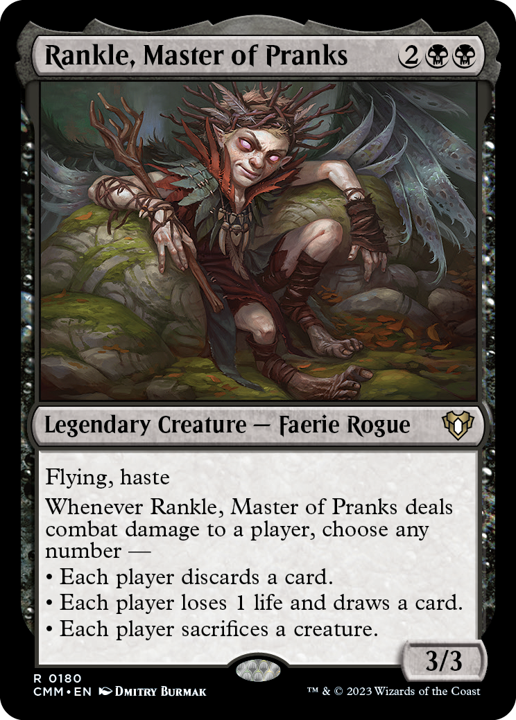 Rankle, Master of Pranks [Commander Masters] | Good Games Cannington