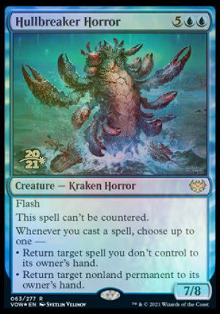 Hullbreaker Horror [Innistrad: Crimson Vow Prerelease Promos] | Good Games Cannington
